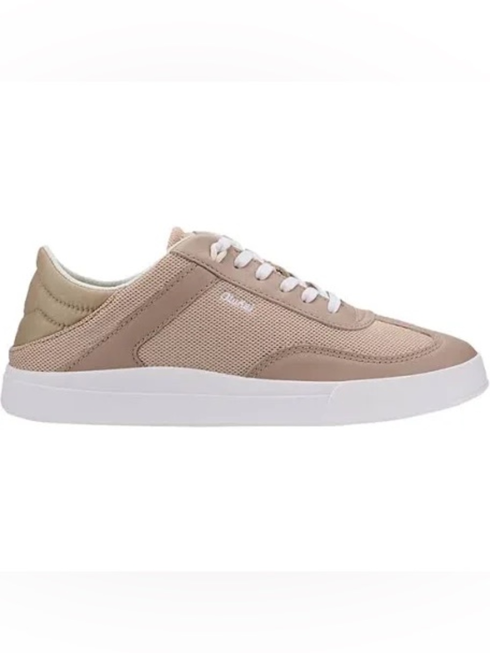 OluKai Haupu Hulu Sneaker Womens 7.5 Willow Knit Leather Mesh